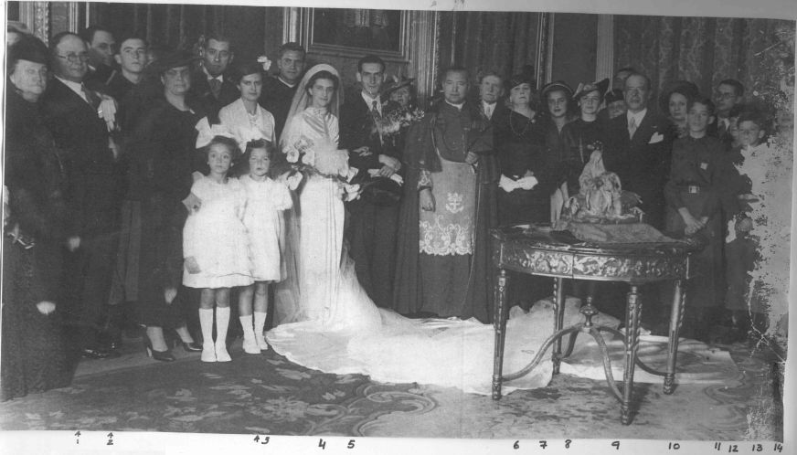 Casamento de Ana Maria Gamboa com Alberto Manzanares Abecasis